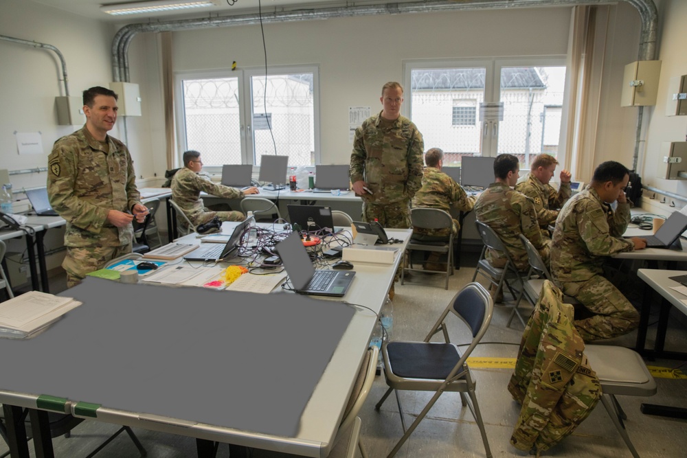 V Corps conducts Allied Spirit Command Post Exercise