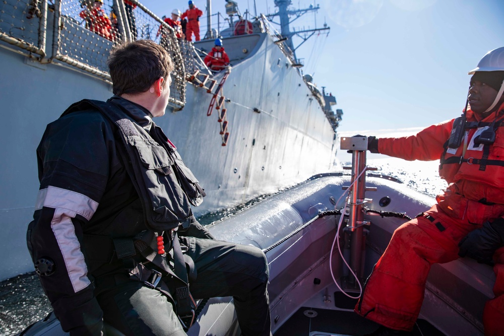 USS Porter Operates Alongside Swedish Navy