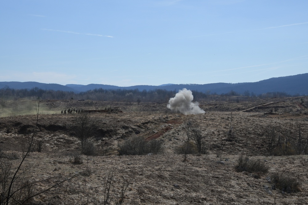 Exercise Bayonet Apex, Slunj 13 March, 2023
