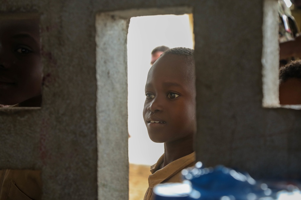 U.S. Army Civil Affairs hosts a dental civic action program at multiple schools during Côte d’Ivoire Flintlock