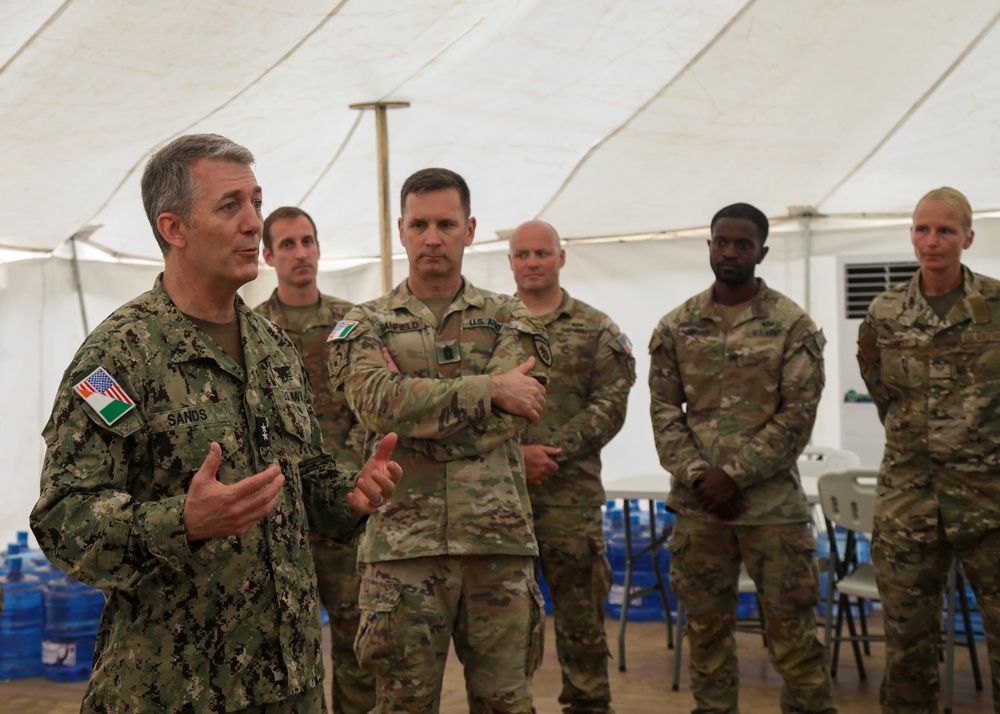 SOCAFRICA commander visits the Côte d’Ivoire Flintlock site