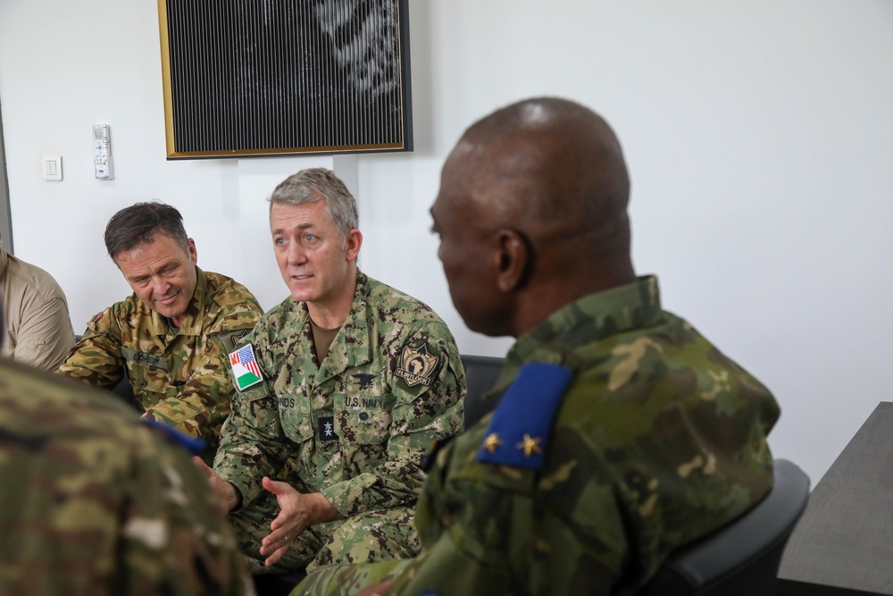 SOCAFRICA commander visits the Côte d’Ivoire Flintlock site