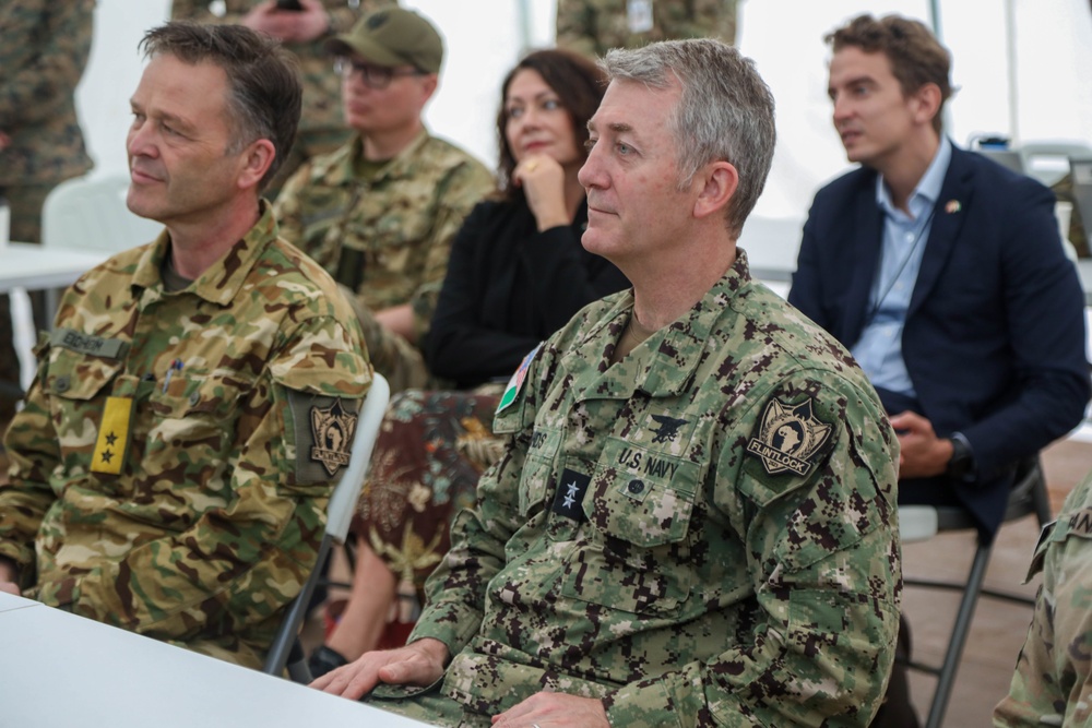 SOCAFRICA commander visits the Côte d’Ivoire Flintlock site