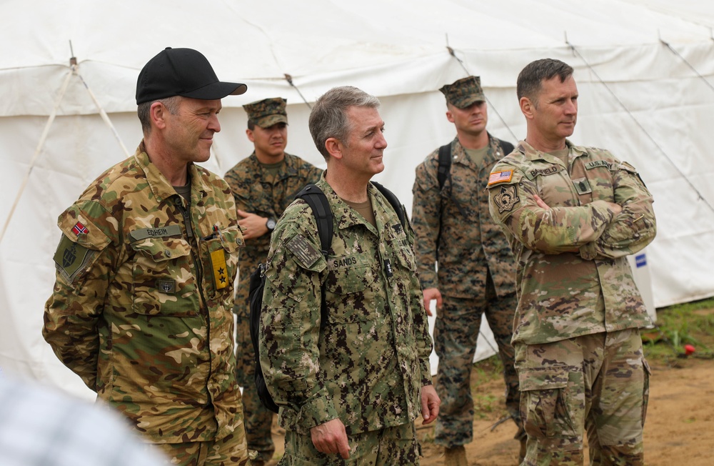 SOCAFRICA commander visits the Côte d’Ivoire Flintlock site