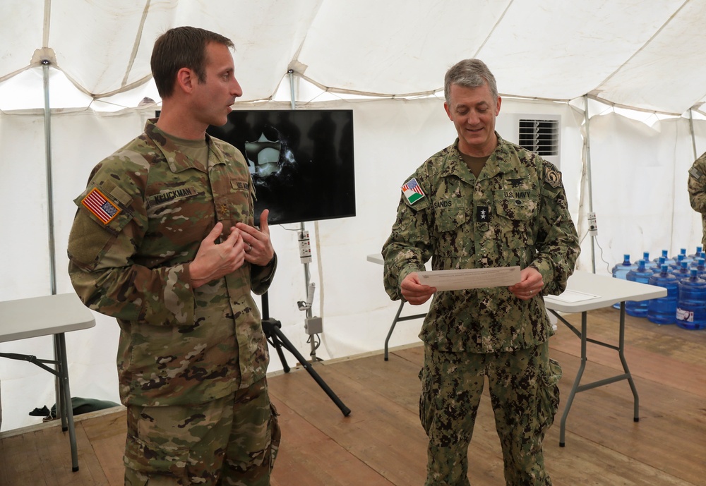 SOCAFRICA commander visits the Côte d’Ivoire Flintlock site