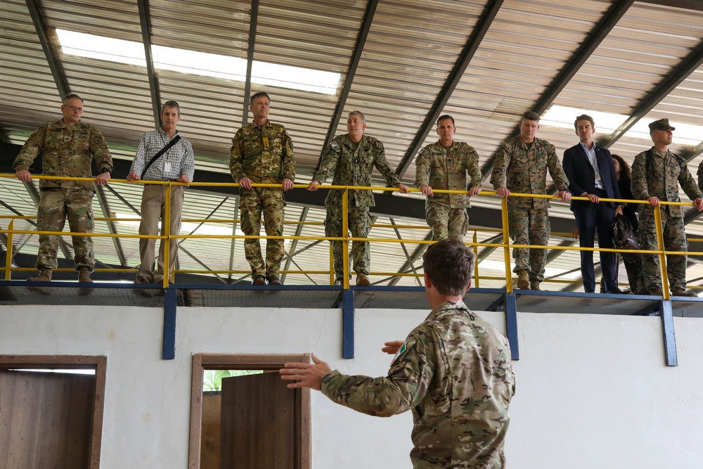 SOCAFRICA commander visits the Côte d’Ivoire Flintlock site