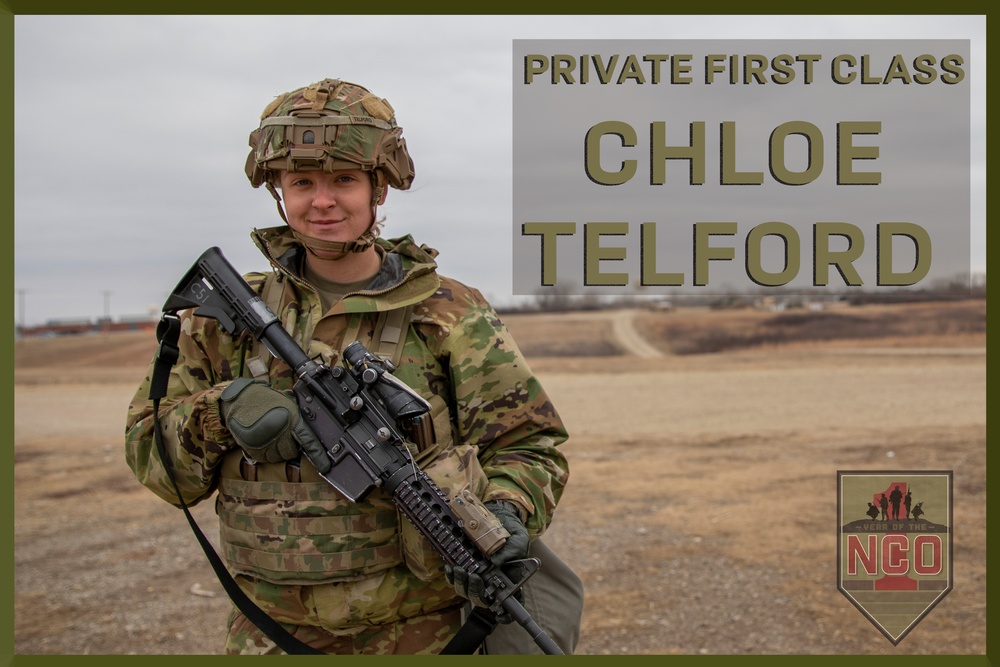 Meet Pfc. Chloe Telford