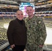Sailor Reenlists at NHL Arena