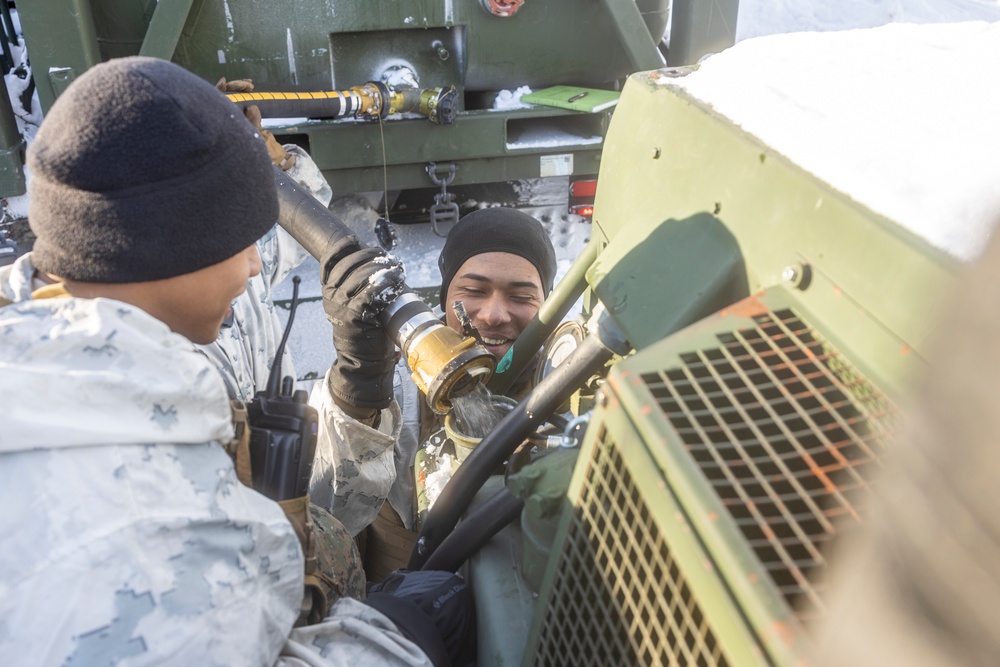 MRF-E Marines participate in Exercise Joint Viking