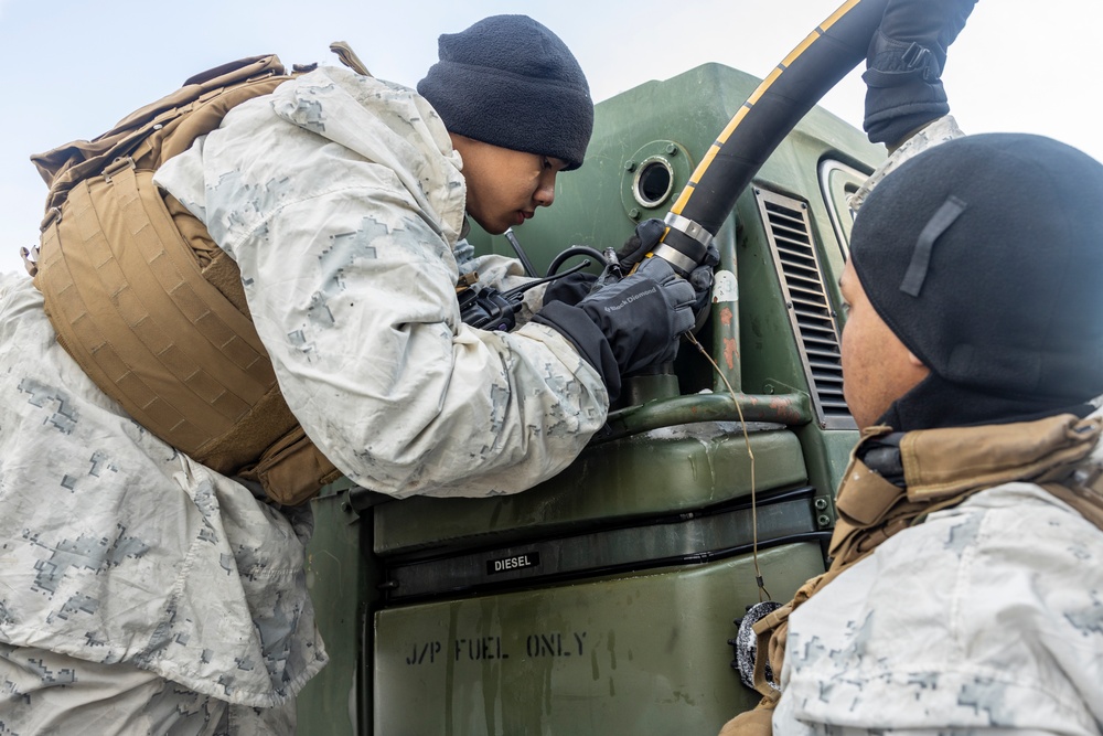 MRF-E Marines participate in Exercise Joint Viking