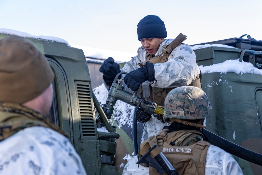 MRF-E Marines participate in Exercise Joint Viking