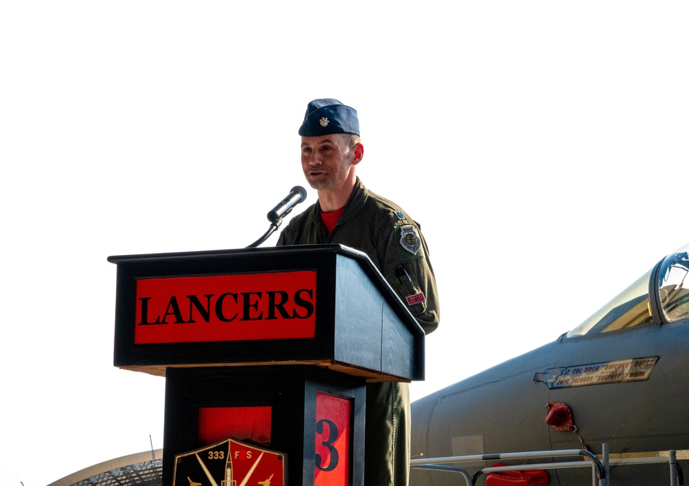 Lt. Col. Francis takes command of 333 FS