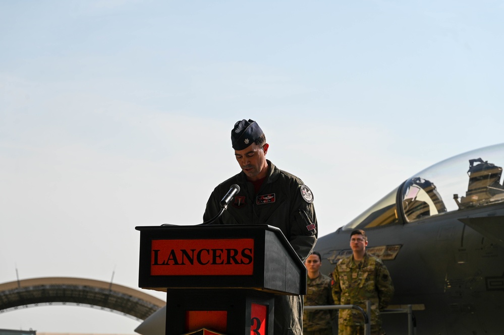 Lt. Col. Francis takes command of 333 FS