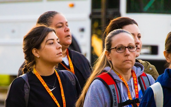 Northeastern US educators attend Parris Island Marine Corps workshop