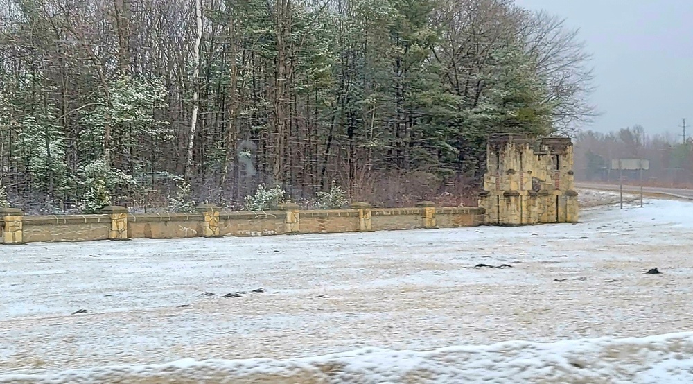 Stone Gates at Fort McCoy