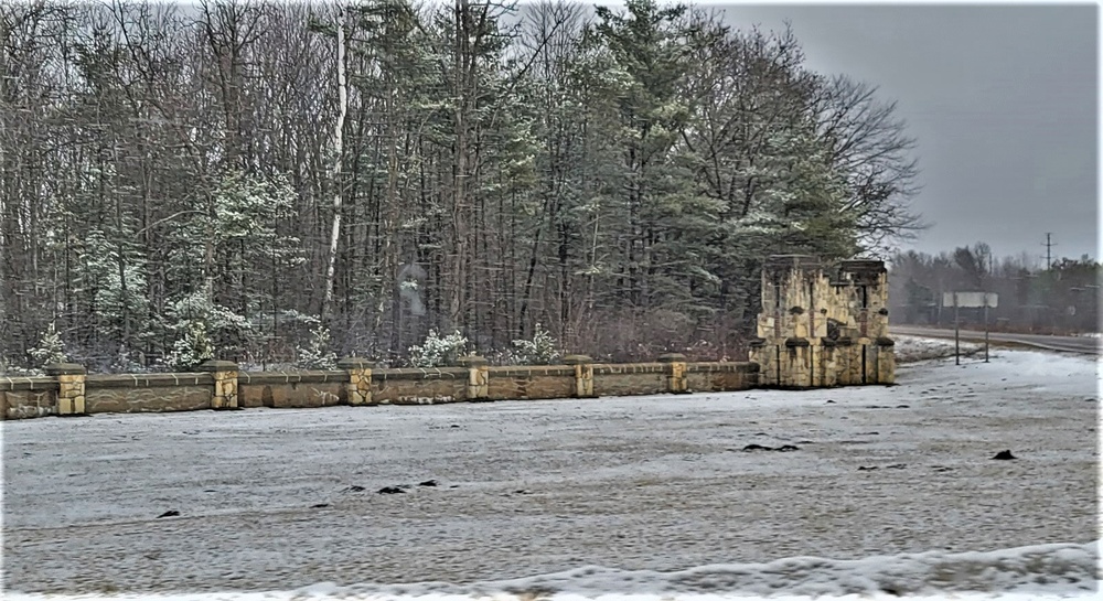 Stone Gates at Fort McCoy