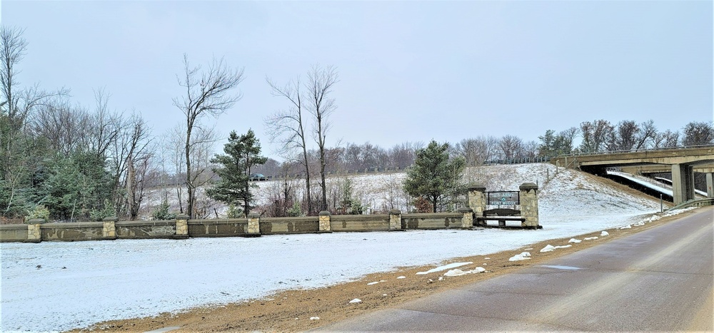Stone Gates at Fort McCoy