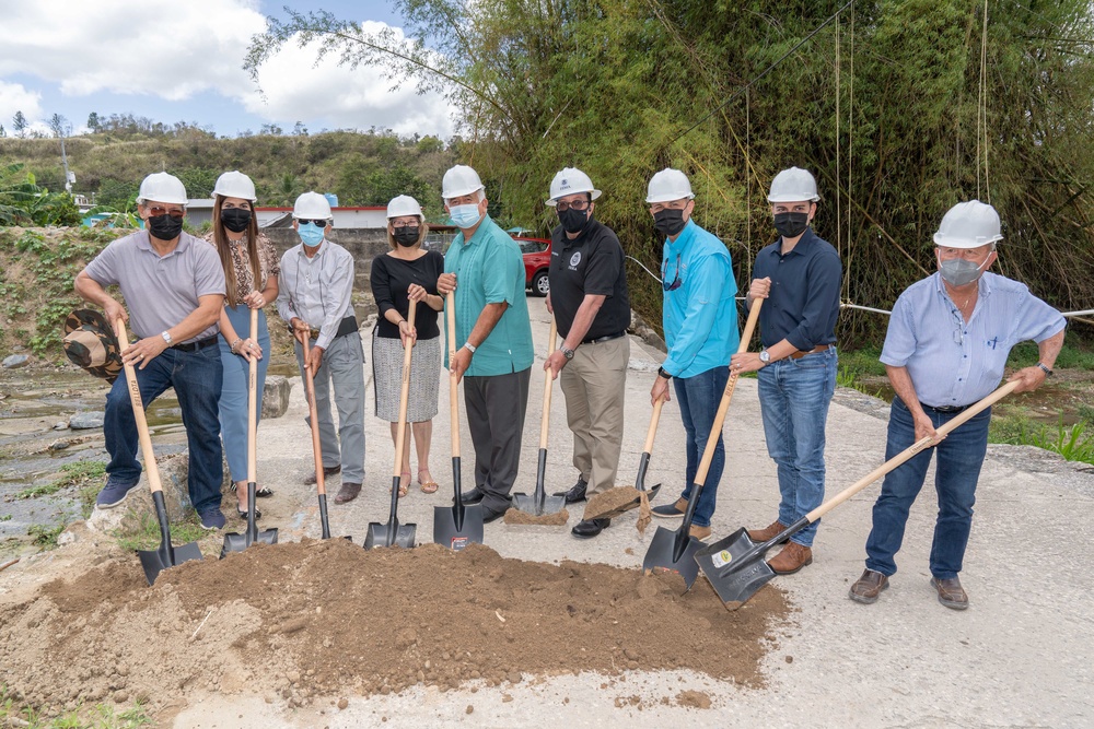 Laying of the First Stone for New Bridges at Zamas Neighborhood