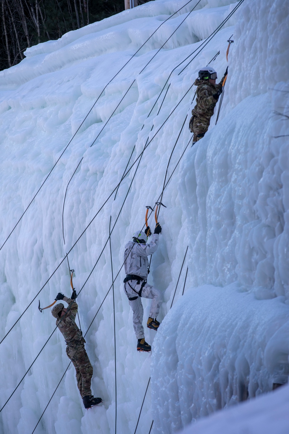 55th International Association of Military Mountain Schools Conference Ice Climbing