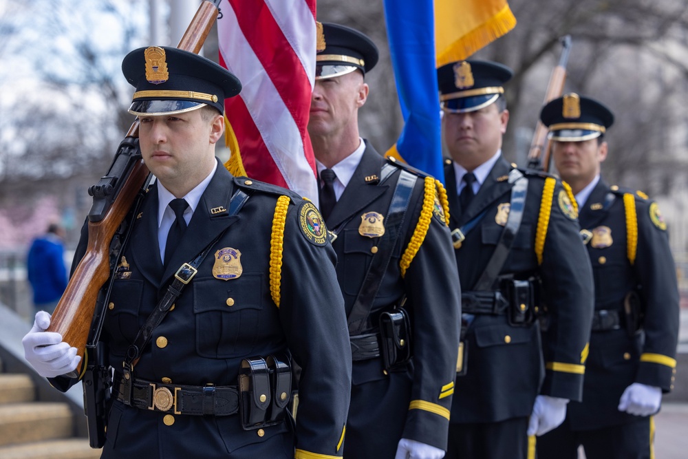 The United States War Dog Association hosts a K-9 Veterans Day Celebration Ceremony