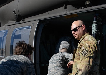 AZ Guard takes CAP teens on UH-60 Black Hawk flight