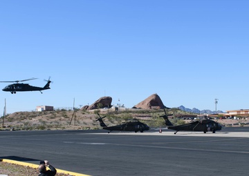 AZ Guard takes CAP teens on UH-60 Black Hawk flight