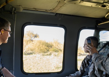 AZ Guard takes CAP teens on UH-60 Black Hawk flight