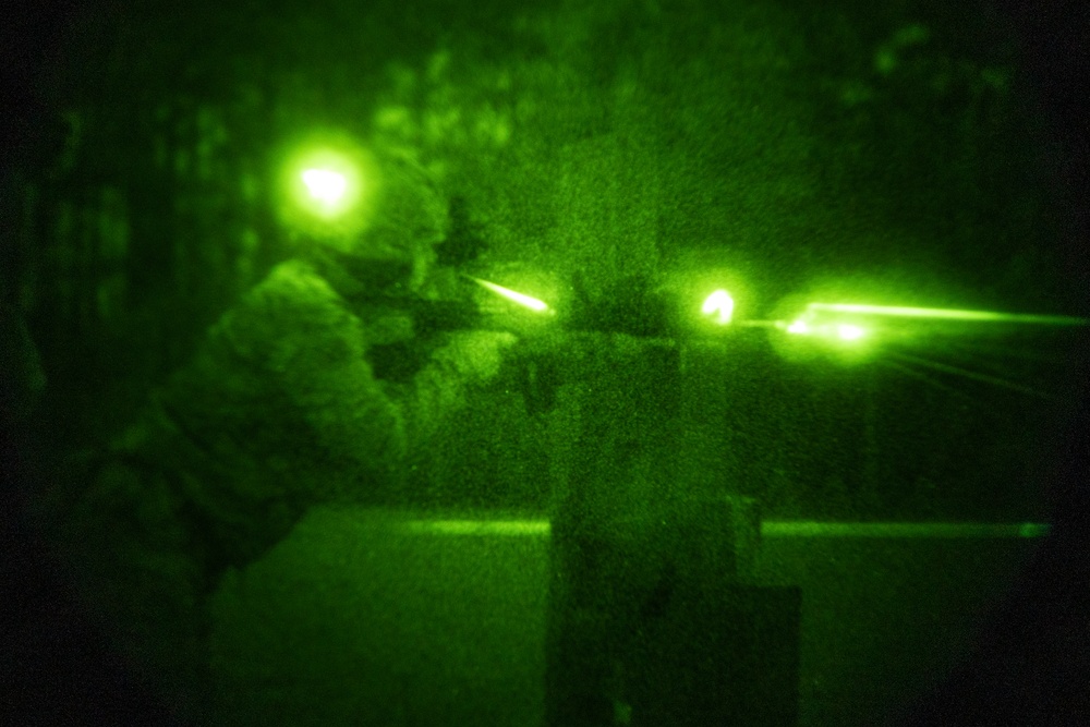 Marines Corps Marksmanship Competition East – Day Six / Night Time Live Fire Drills