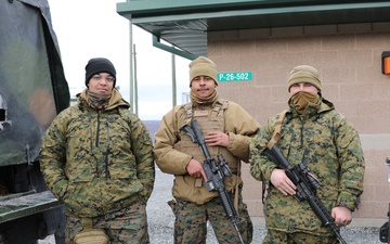 Marines conduct field operation at Fort Indiantown Gap