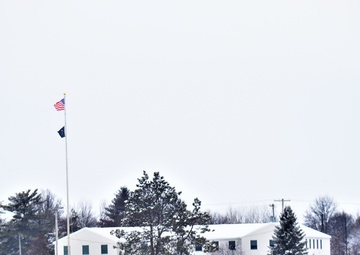Photo Essay: American Flag and Fort McCoy