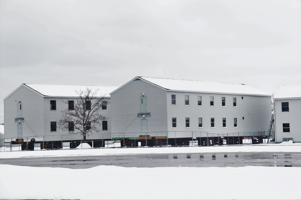 Contractor moves first two World War II-era barracks at Fort McCoy