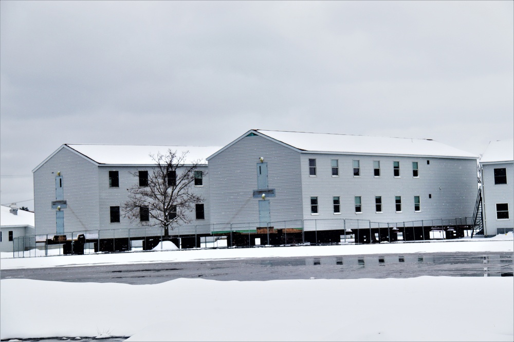 Contractor moves first two World War II-era barracks at Fort McCoy