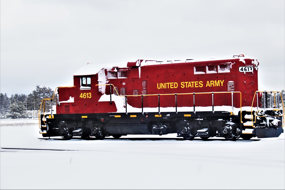 Army Locomotive at Fort McCoy