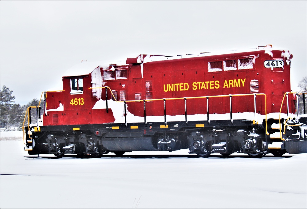 Army Locomotive at Fort McCoy