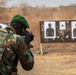 U.S. and Ghana train at the firing range