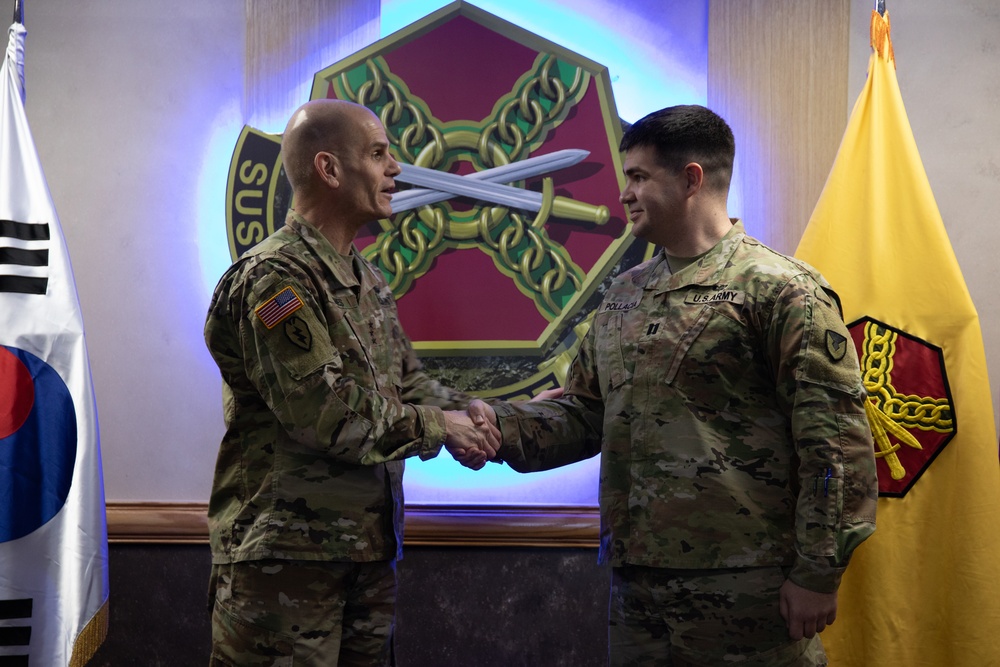 IMCOM Commander &amp; Command Sgt. Maj. Visit Camp Casey