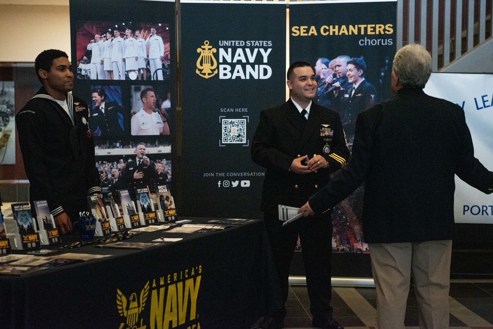 U.S. Navy Band Sea Chanters perform in Clackamas