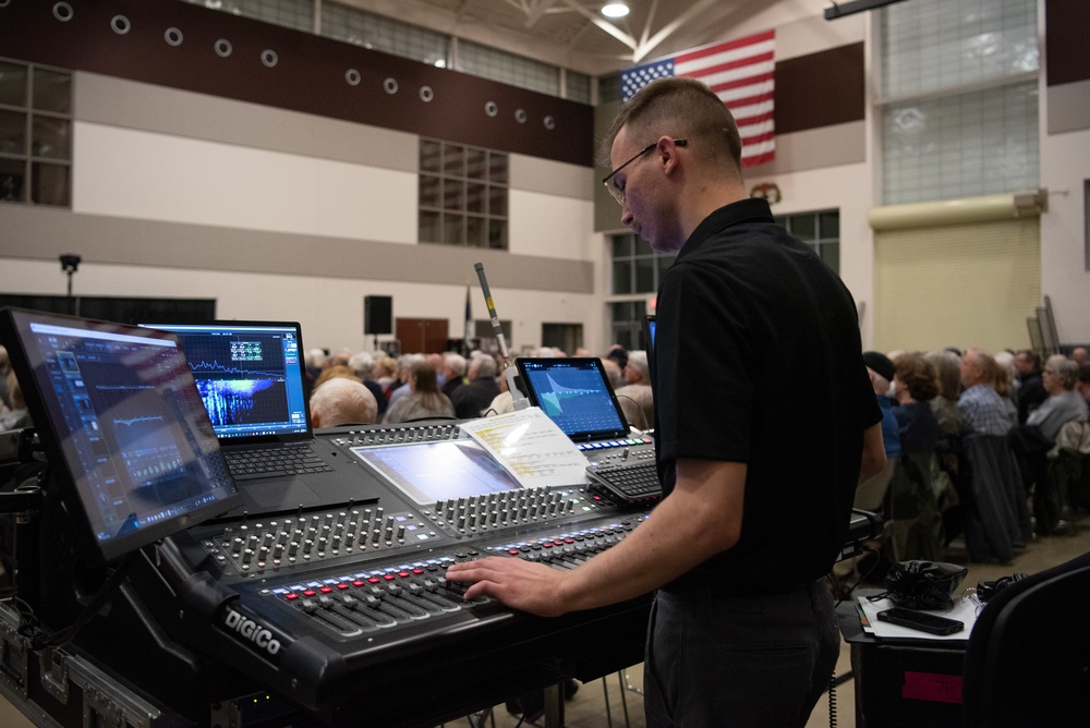 U.S. Navy Band Sea Chanters perform in Clackamas