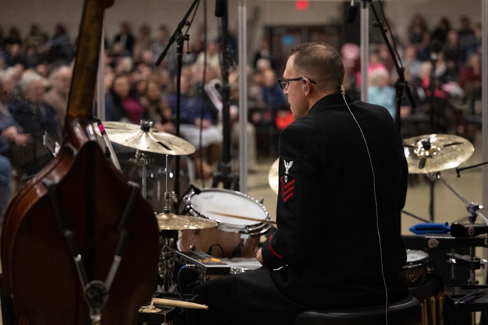 U.S. Navy Band Sea Chanters perform in Clackamas