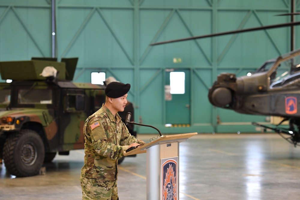 12 CAB HHC Change of Command Ceremony 2023