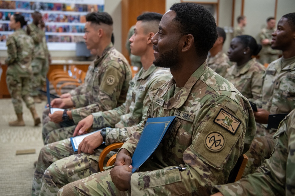 15 Task Force Wolfhound Soldiers became U.S. citizens during naturalization ceremony in Djibouti