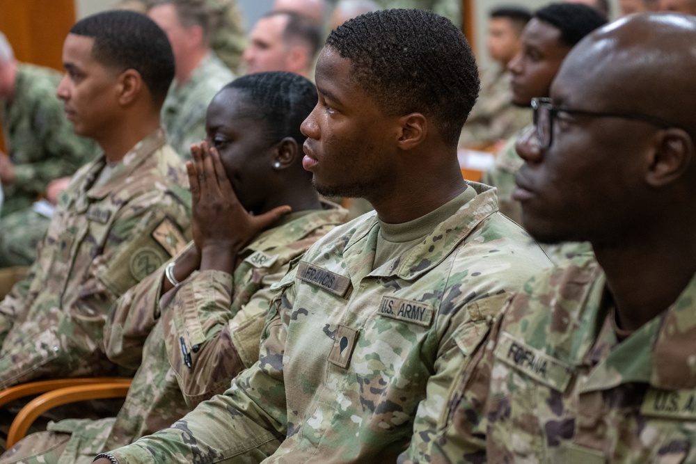 15 Task Force Wolfhound Soldiers became U.S. citizens during naturalization ceremony in Djibouti