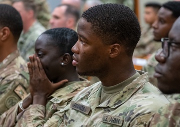 15 Task Force Wolfhound Soldiers became U.S. citizens during naturalization ceremony in Djibouti