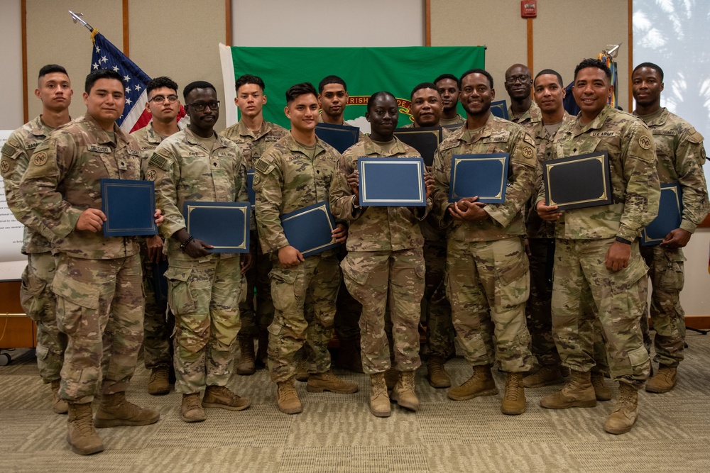 15 Task Force Wolfhound Soldiers became U.S. citizens during naturalization ceremony in Djibouti