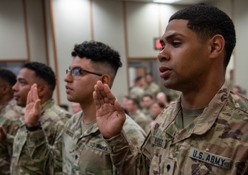 15 Task Force Wolfhound Soldiers became U.S. citizens during naturalization ceremony in Djibouti