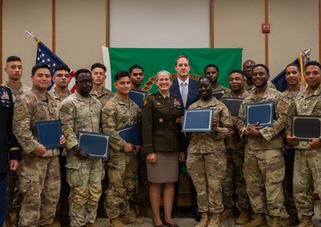 15 Task Force Wolfhound Soldiers became U.S. citizens during naturalization ceremony in Djibouti
