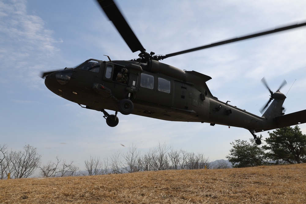 Exercise Warrior Shield Air Assault with 2nd Stryker Brigade Combat Team