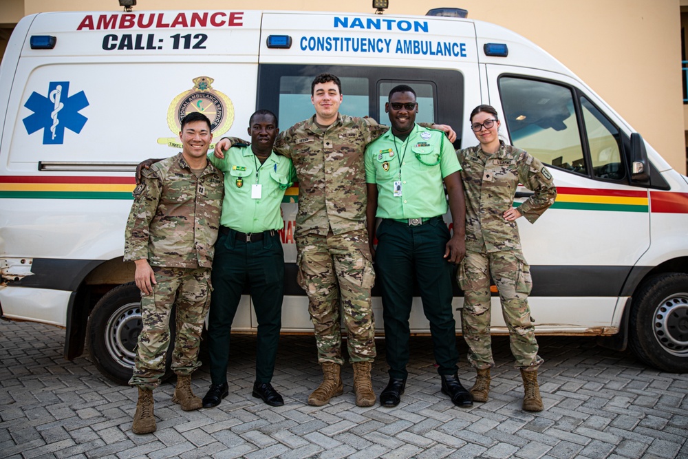 U.S. and Ghana train on emergency medicine