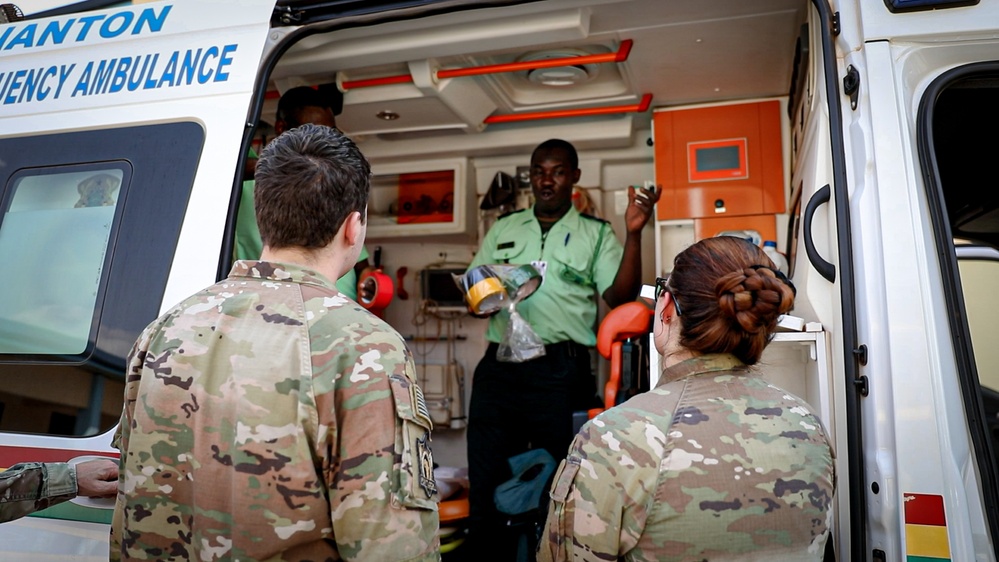 U.S. and Ghana train on emergency medicine