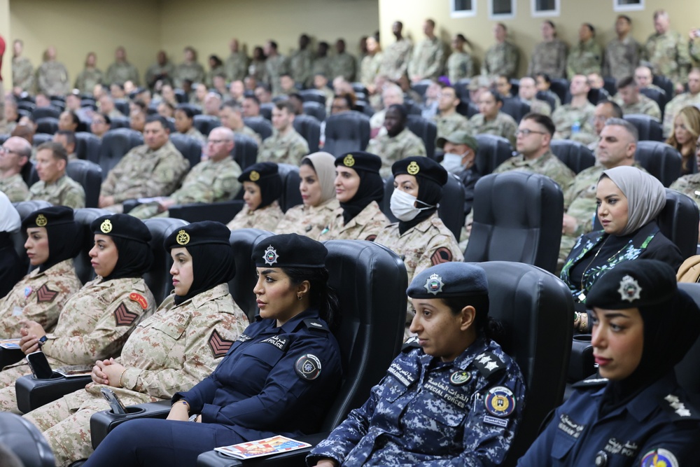 Women's History Month Observance at Camp Arifjan, Kuwait, March, 2023